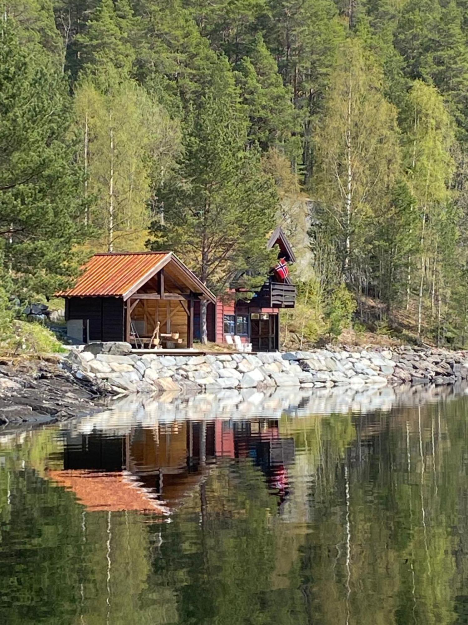 Naustloftet Villa Hornindal Exteriör bild